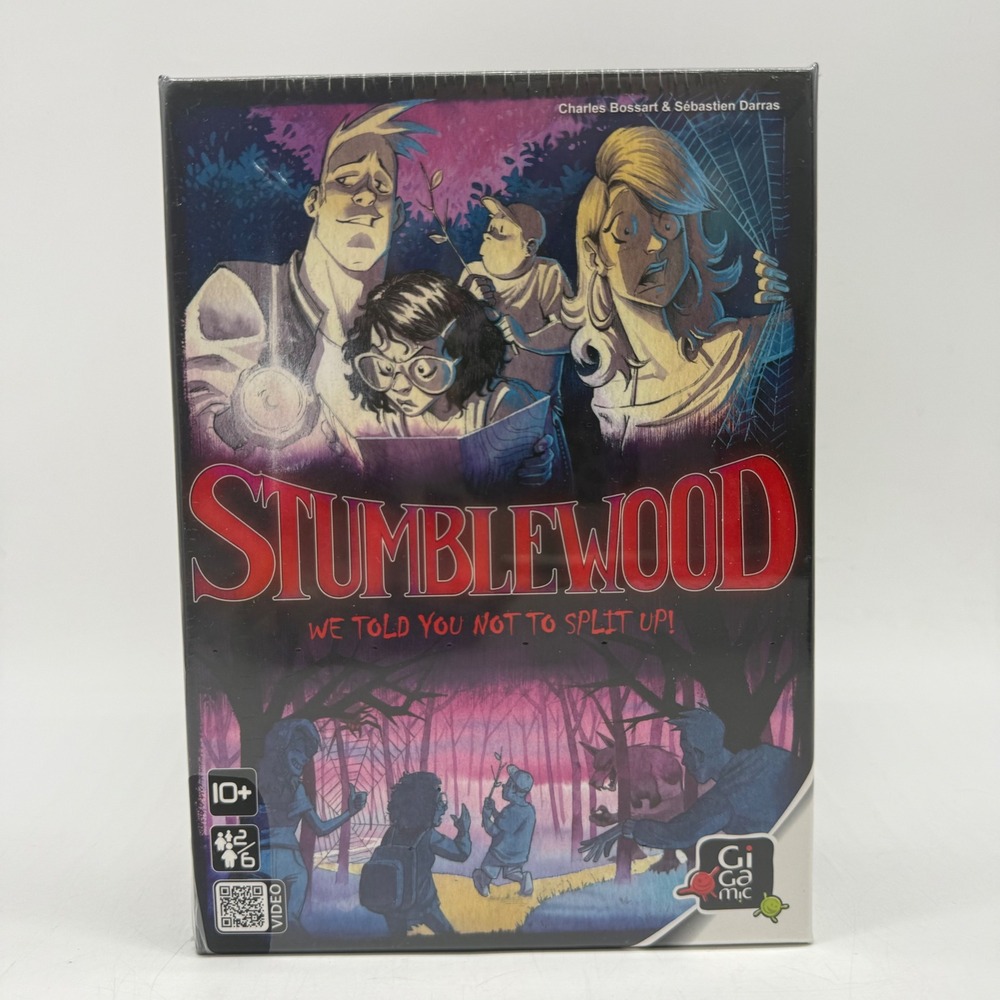 Gigamic Stumblewood Board Game Spooky Memory Game New